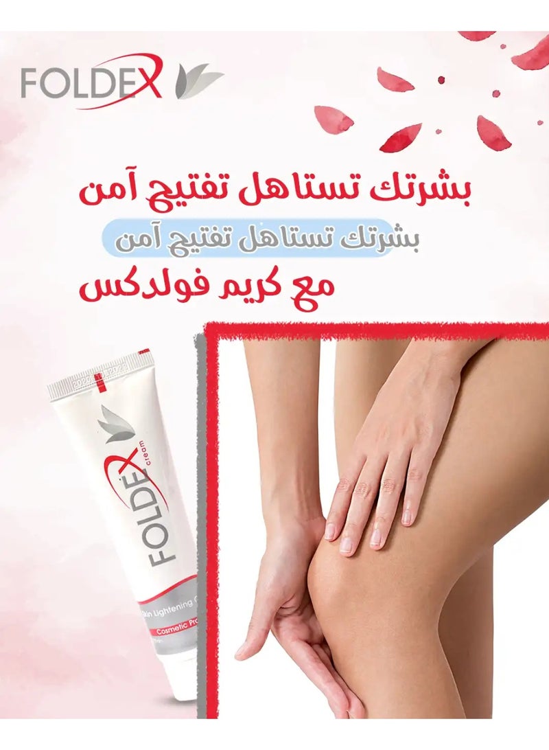 Foldex Cream Bleaching Cream for Skin Folds and Sensitive Areas - 50g - Image 5